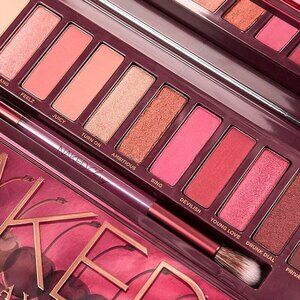 Urban Decay Naked Cherry Eyeshadow Palette w/Brush - barely used